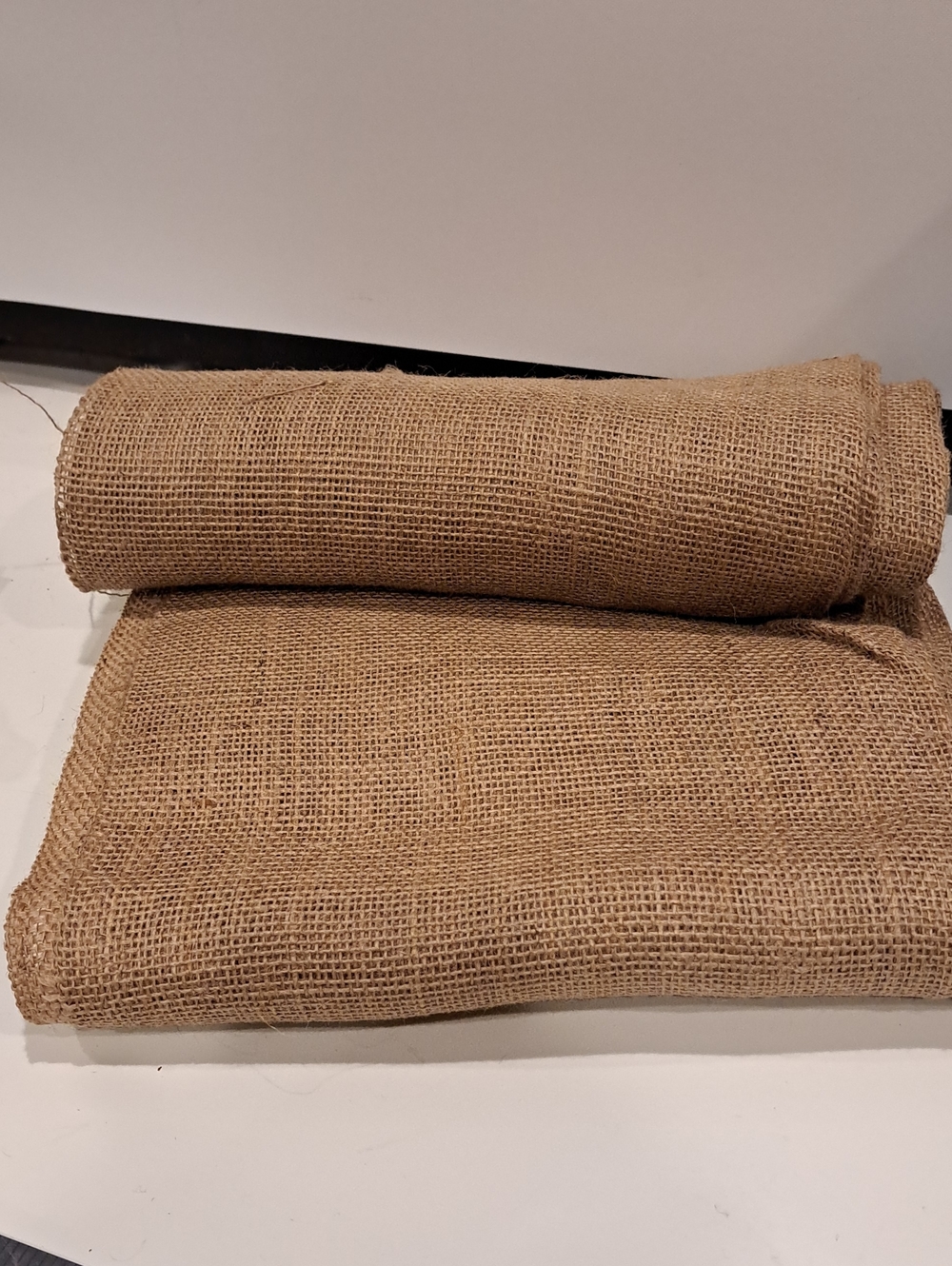 NWOT Natural Tan Burlap 24"w X 138" Long